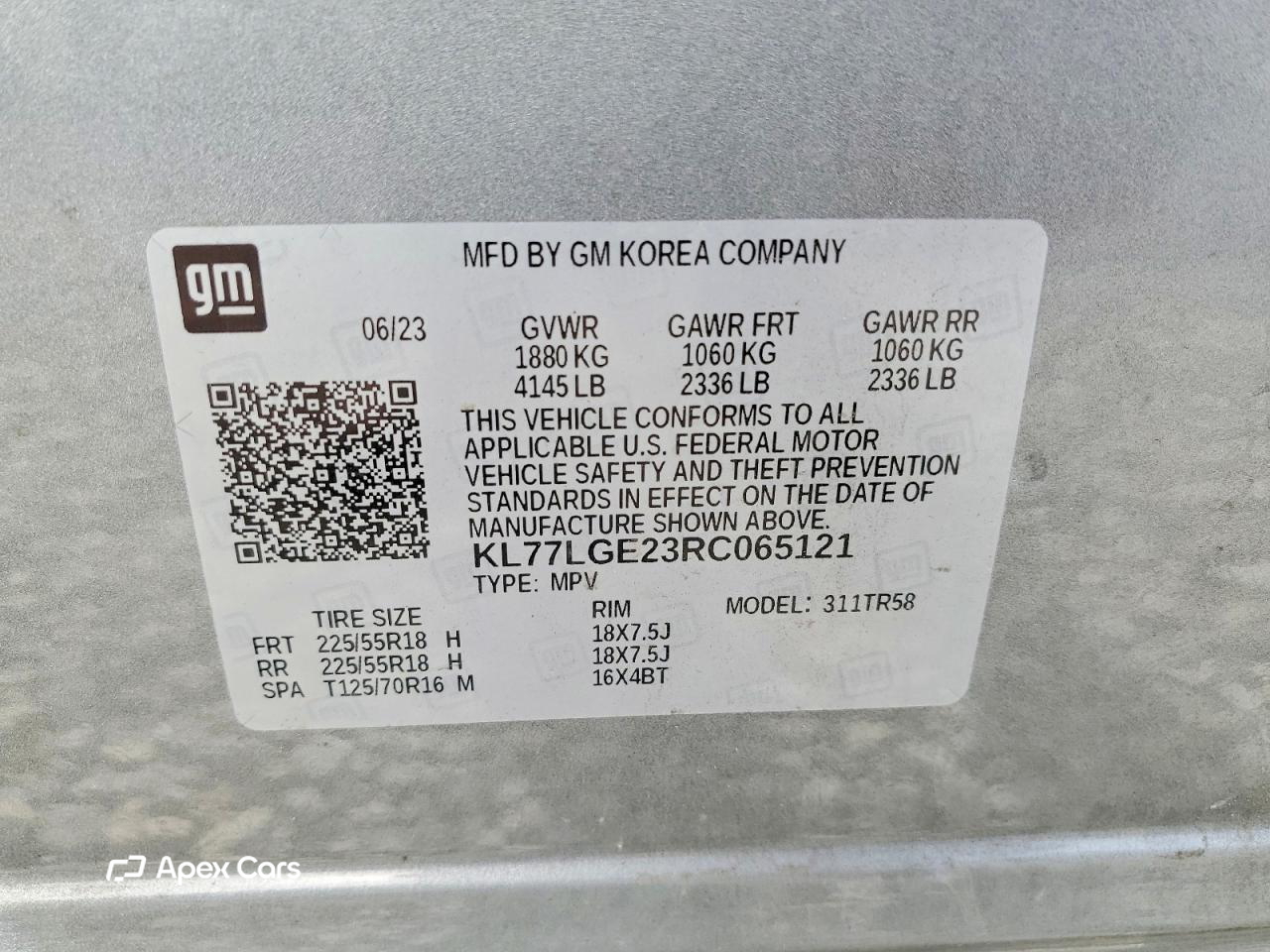 Chevrolet Trax 2024