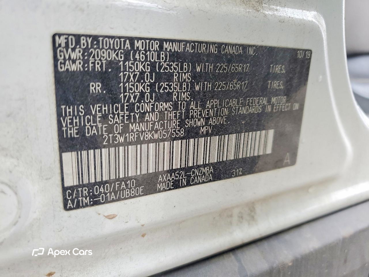 Toyota RAV 4 2019