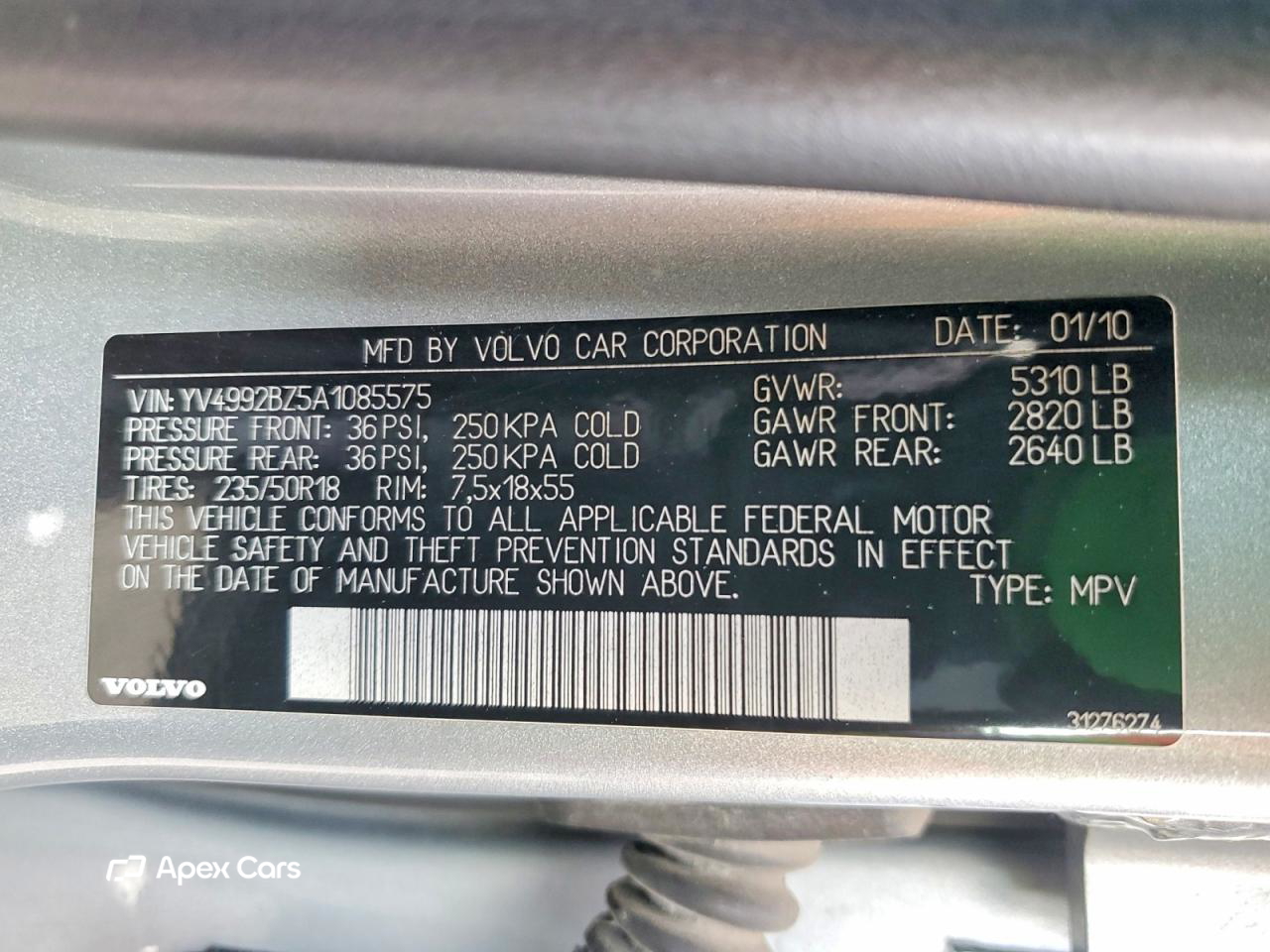 Volvo XC70 2010