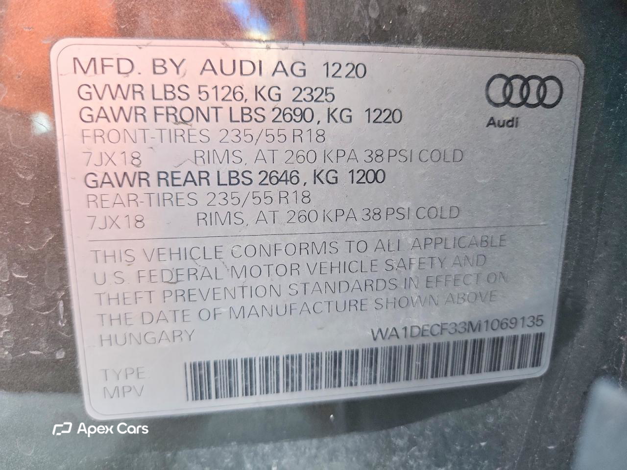 Audi Q3 2021