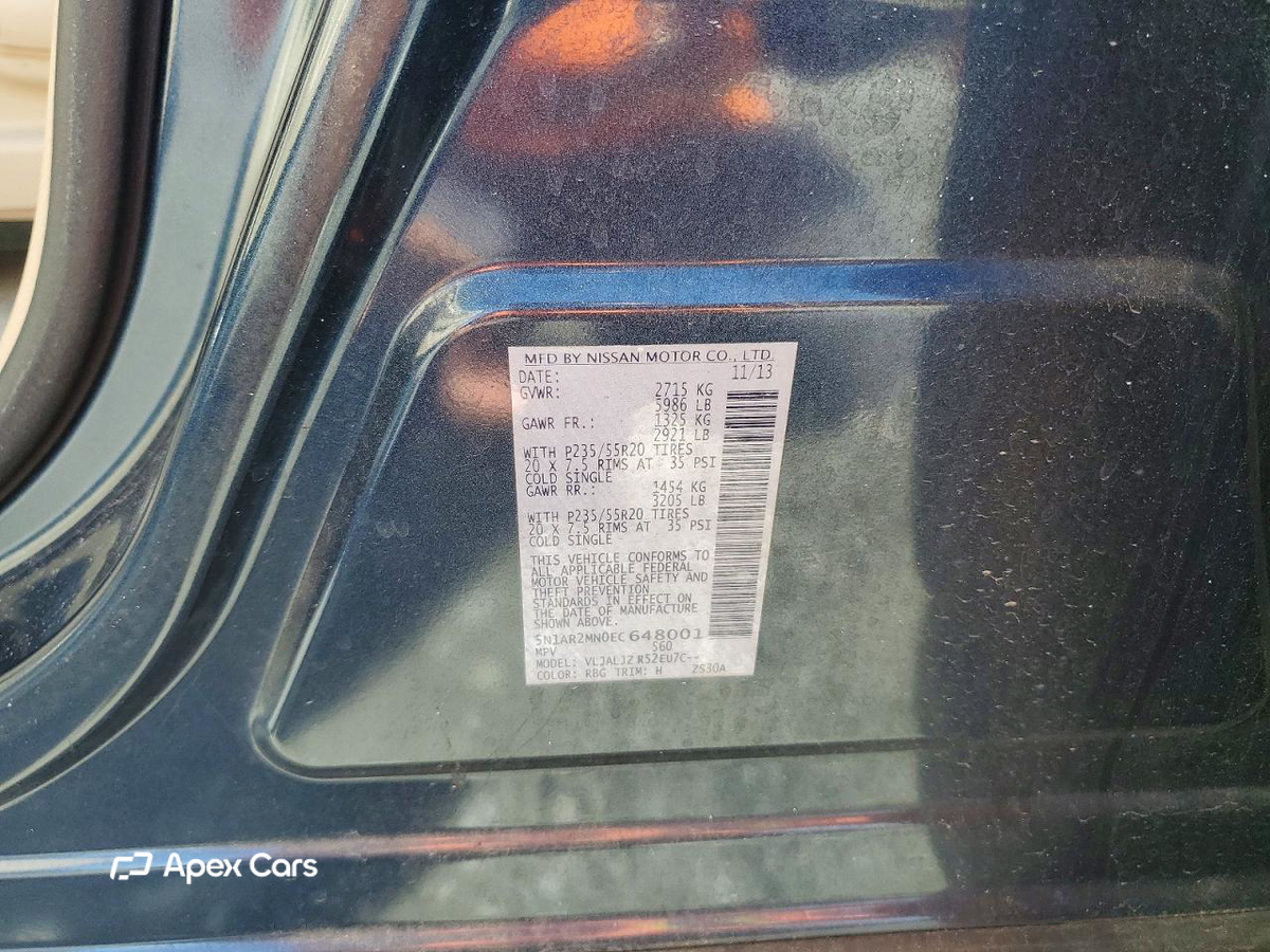 Nissan Pathfinder 2014