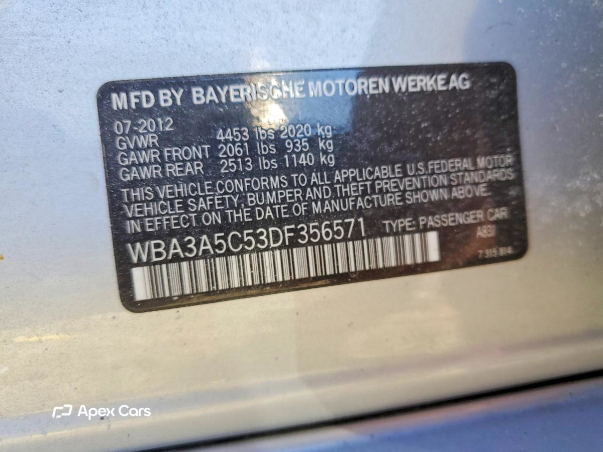 BMW Series 3 2013