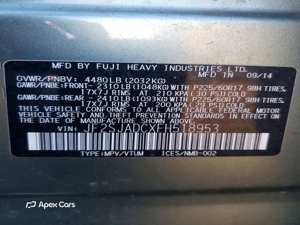 Subaru Forester 2015