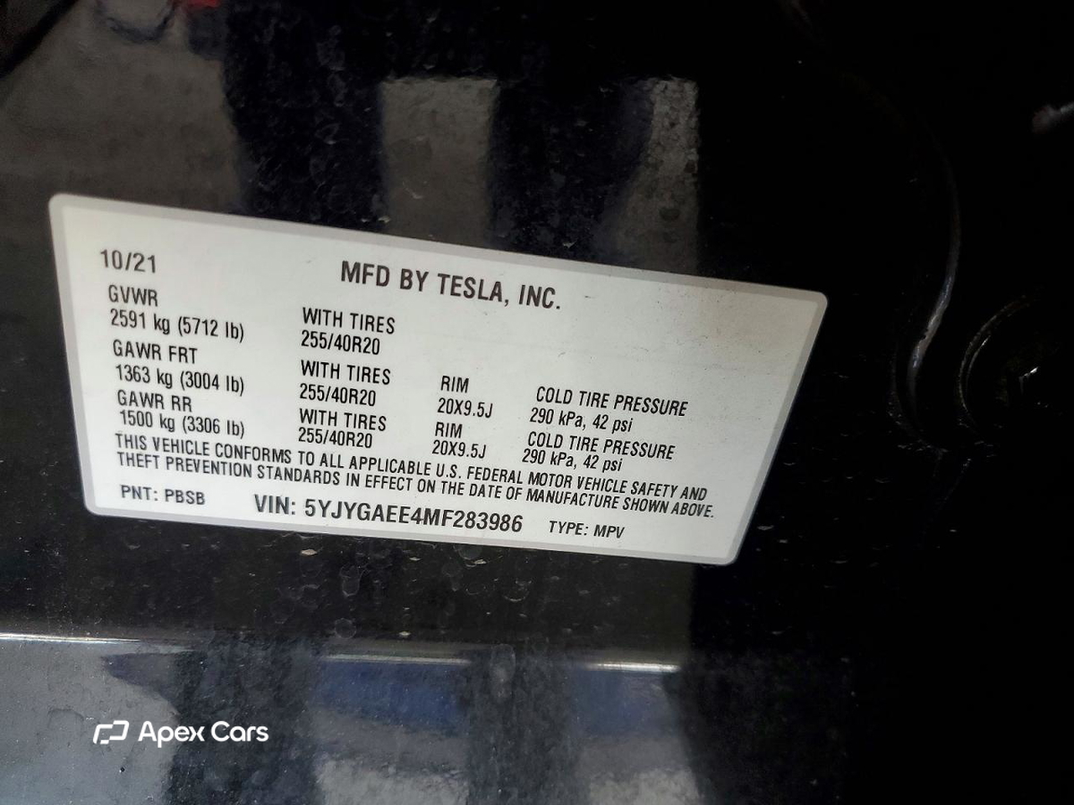 Tesla Model Y 2021