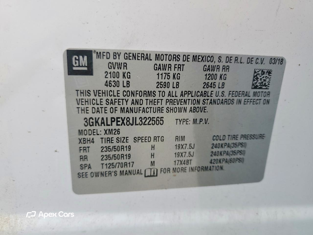 GMC Terrain 2018