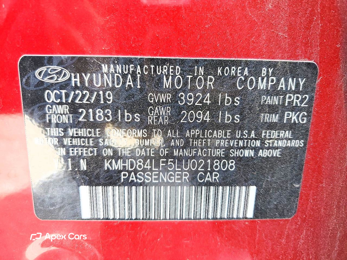 Hyundai Elantra 2020
