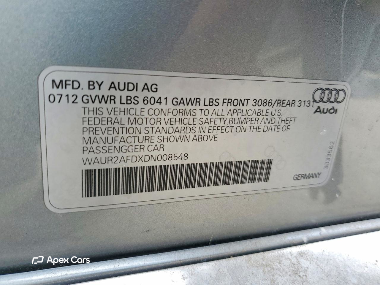 Audi A8 2013
