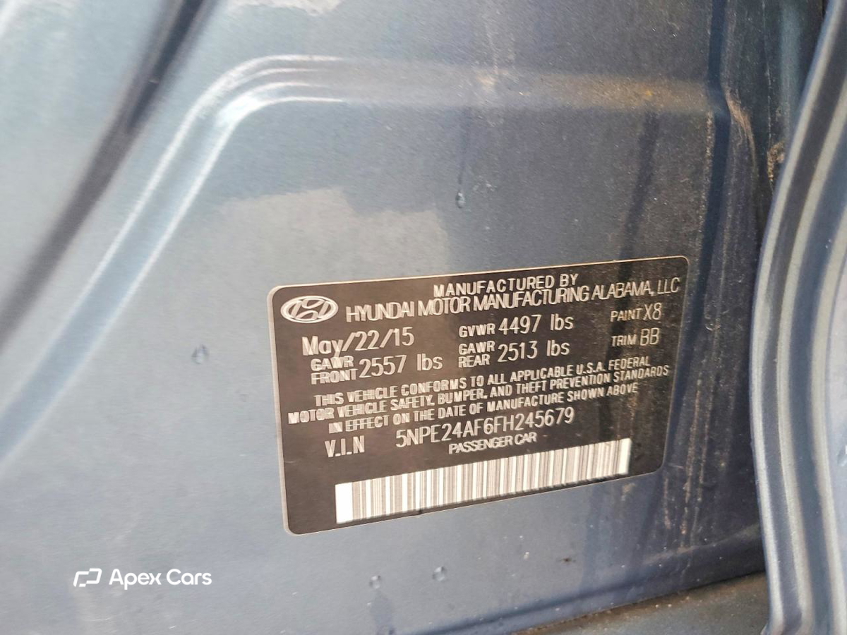 Hyundai Sonata 2015