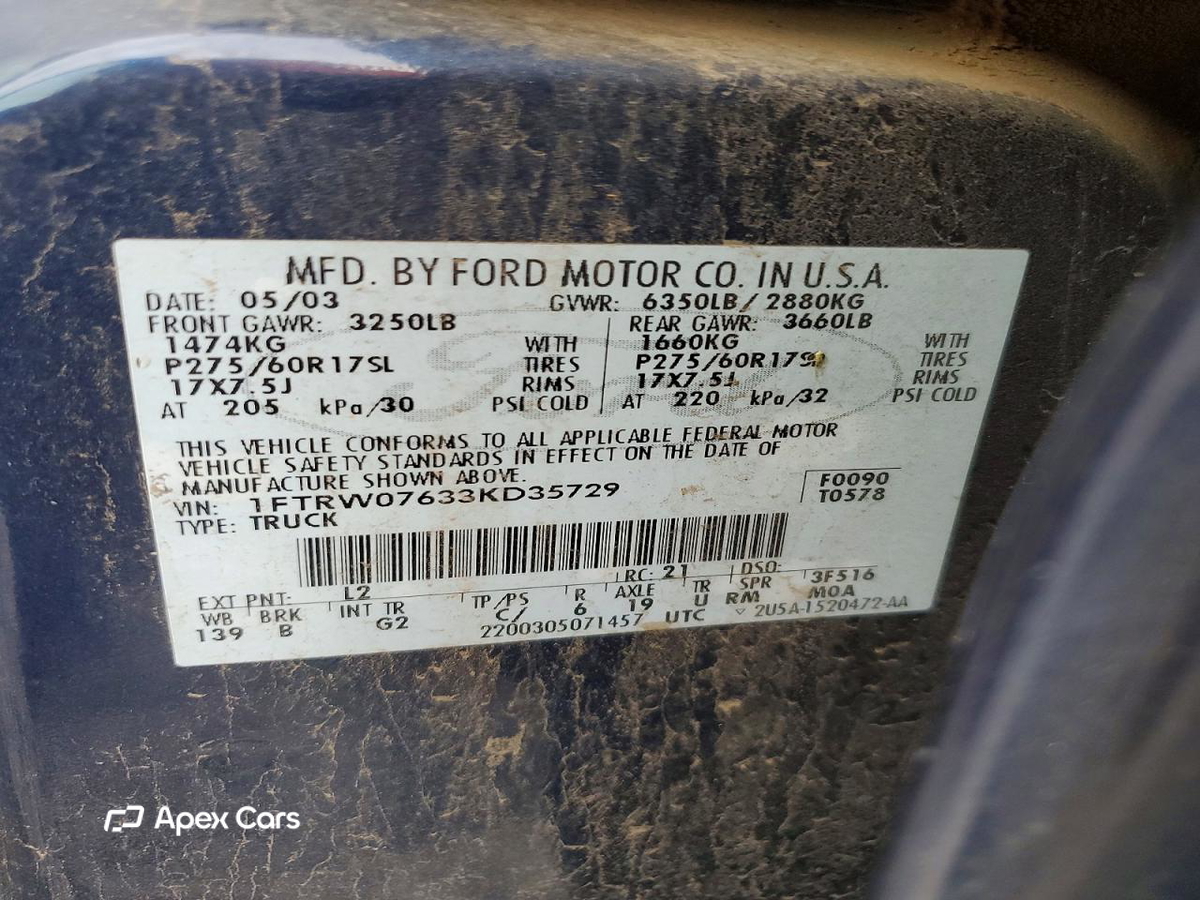 Ford F-150 2003
