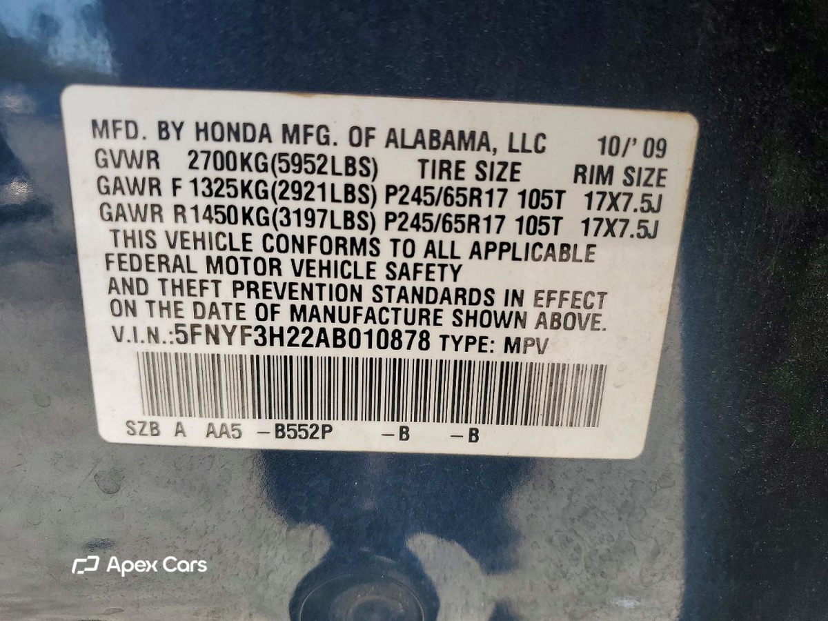 Honda Pilot 2010