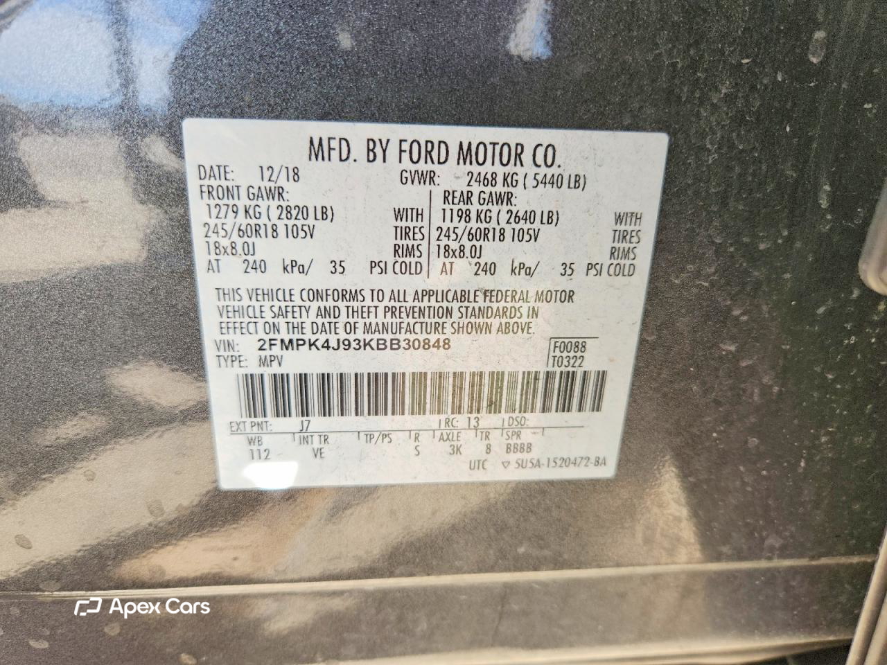Ford Edge 2019
