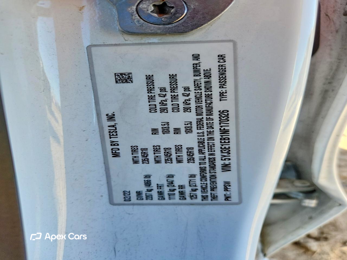 Tesla Model 3 2022
