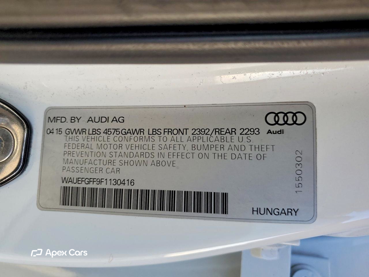 Audi A3 2015