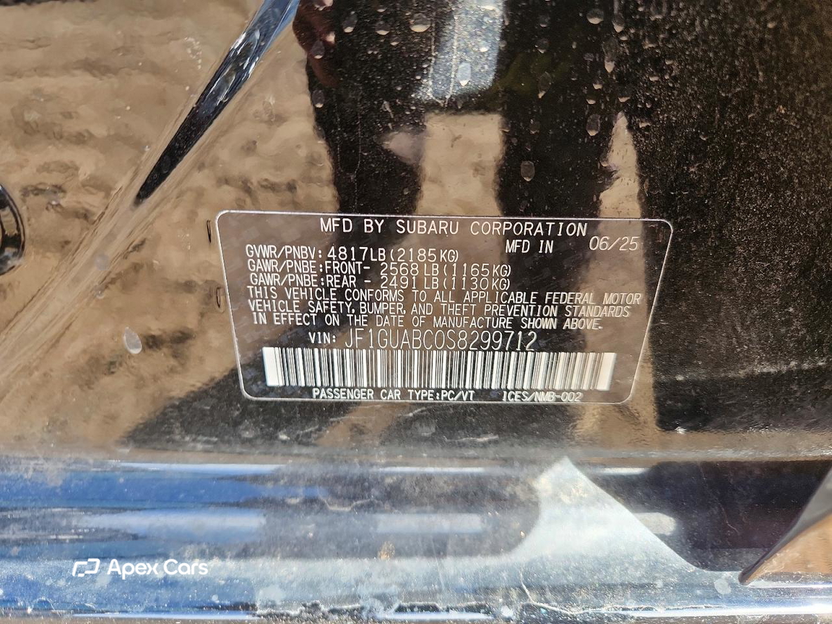 Subaru Impreza 2025