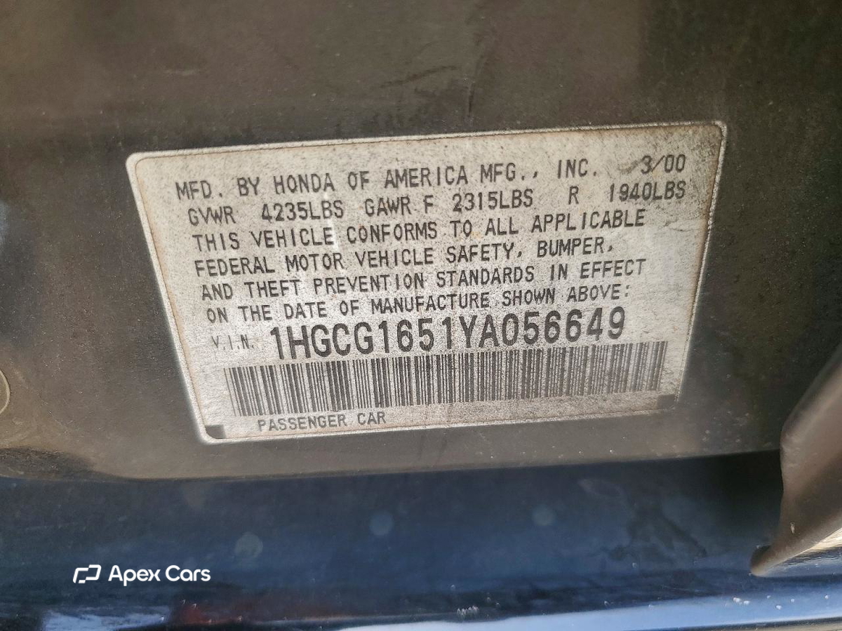 Honda Accord 2000