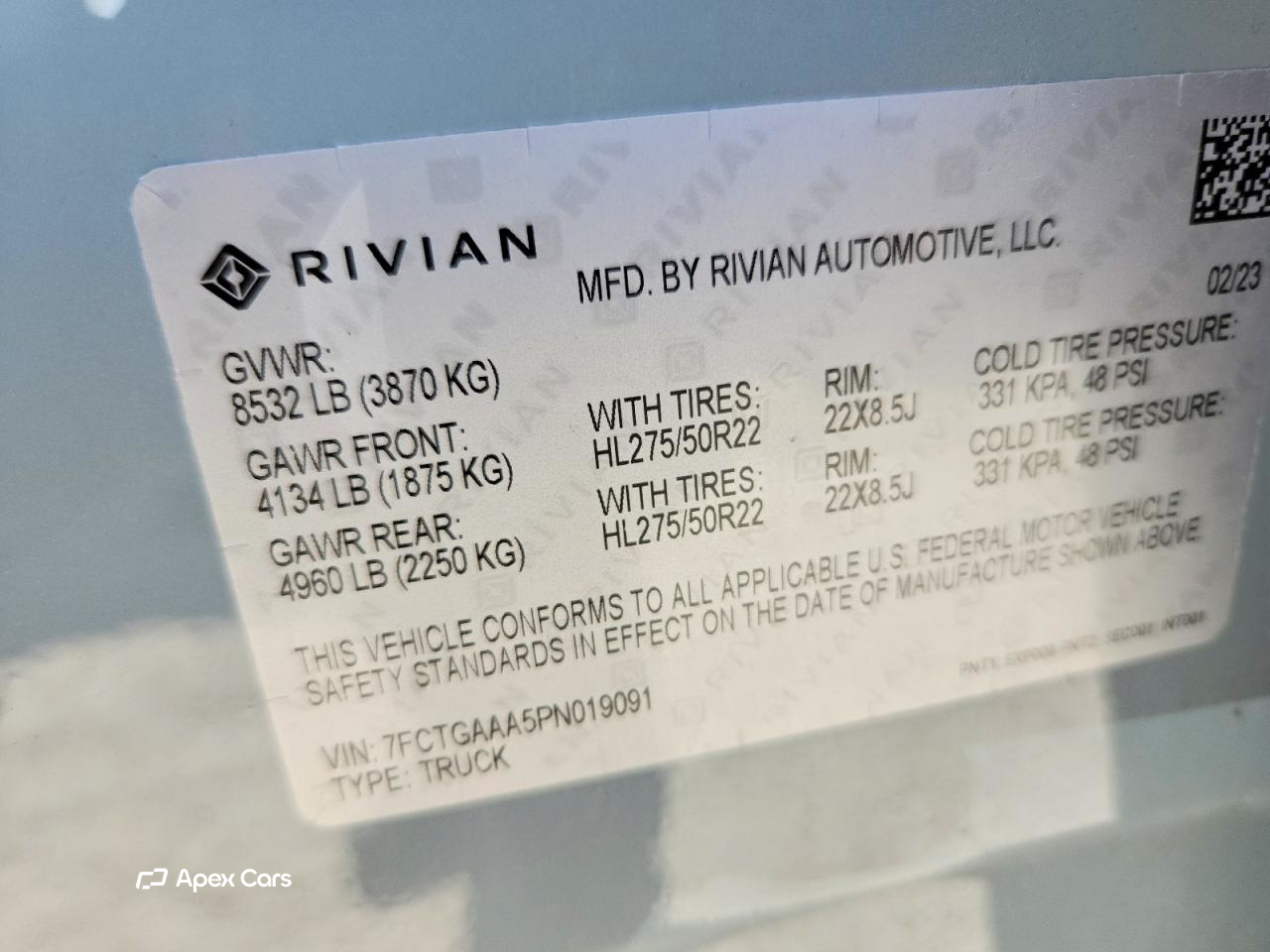 Rivian R1T 2023