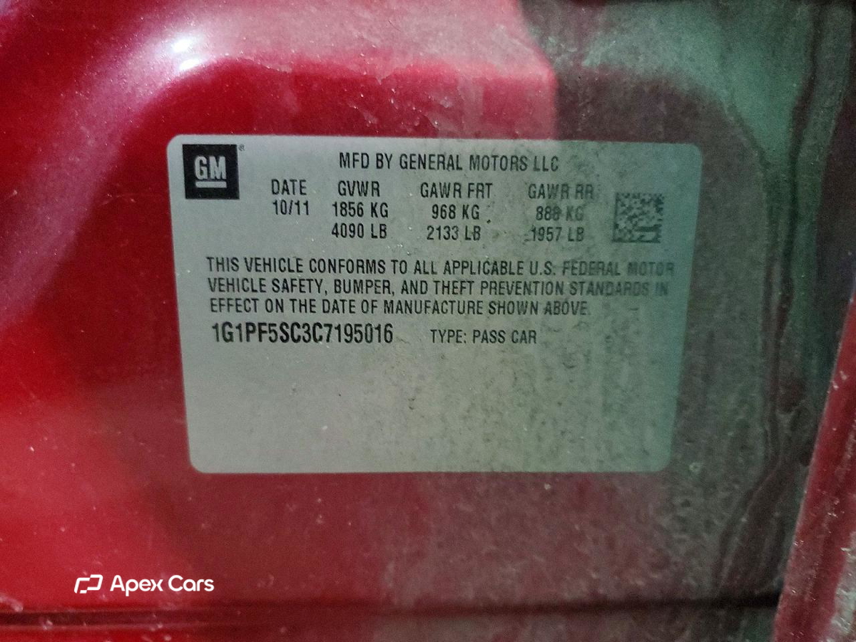 Chevrolet Cruze 2012