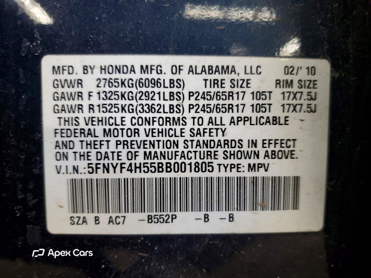 Honda Pilot 2011