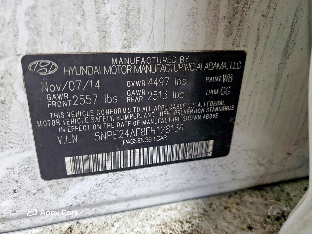 Hyundai Sonata 2015