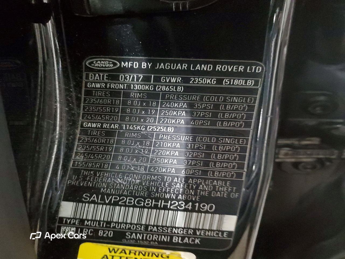 Land Rover Range Rover 2017