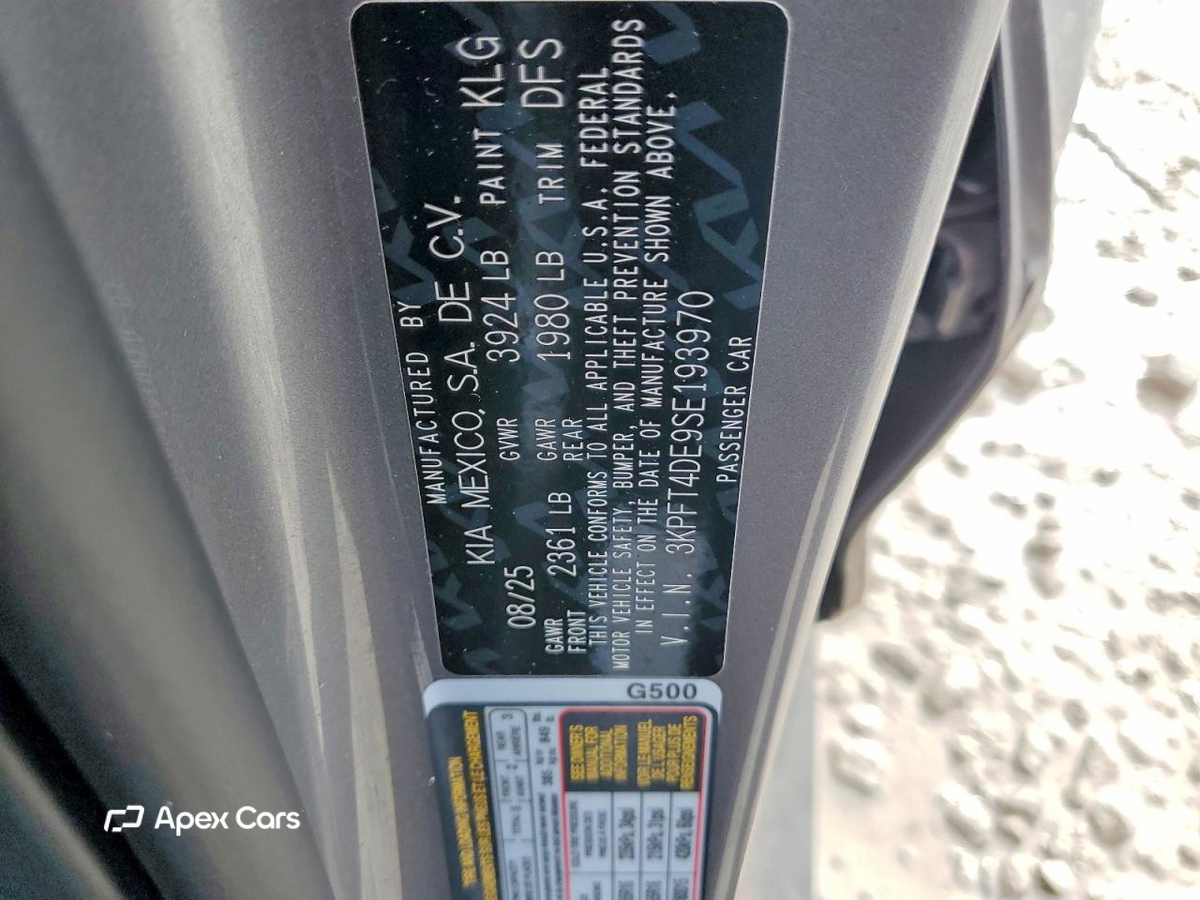 Kia K4 2025