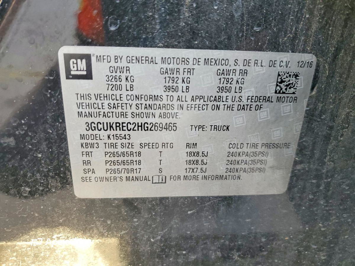 Chevrolet Silverado 2017