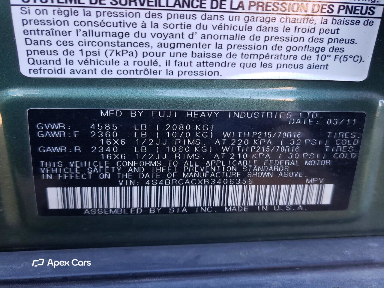 Subaru Outback 2011