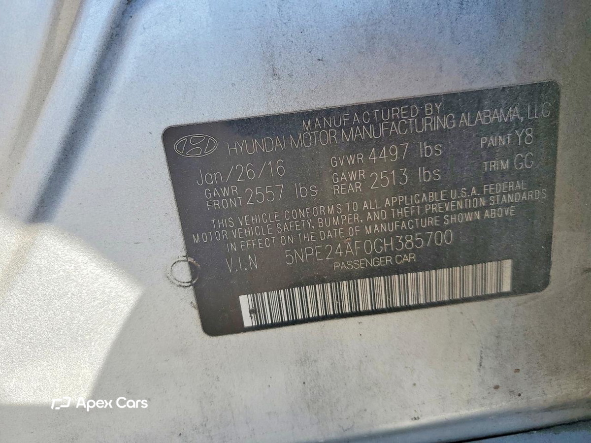 Hyundai Sonata 2016