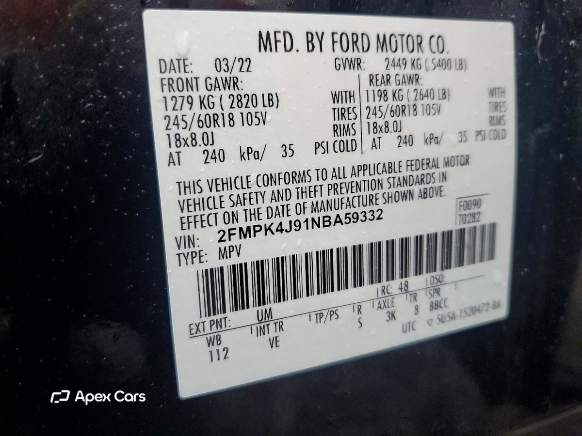 Ford Edge 2022