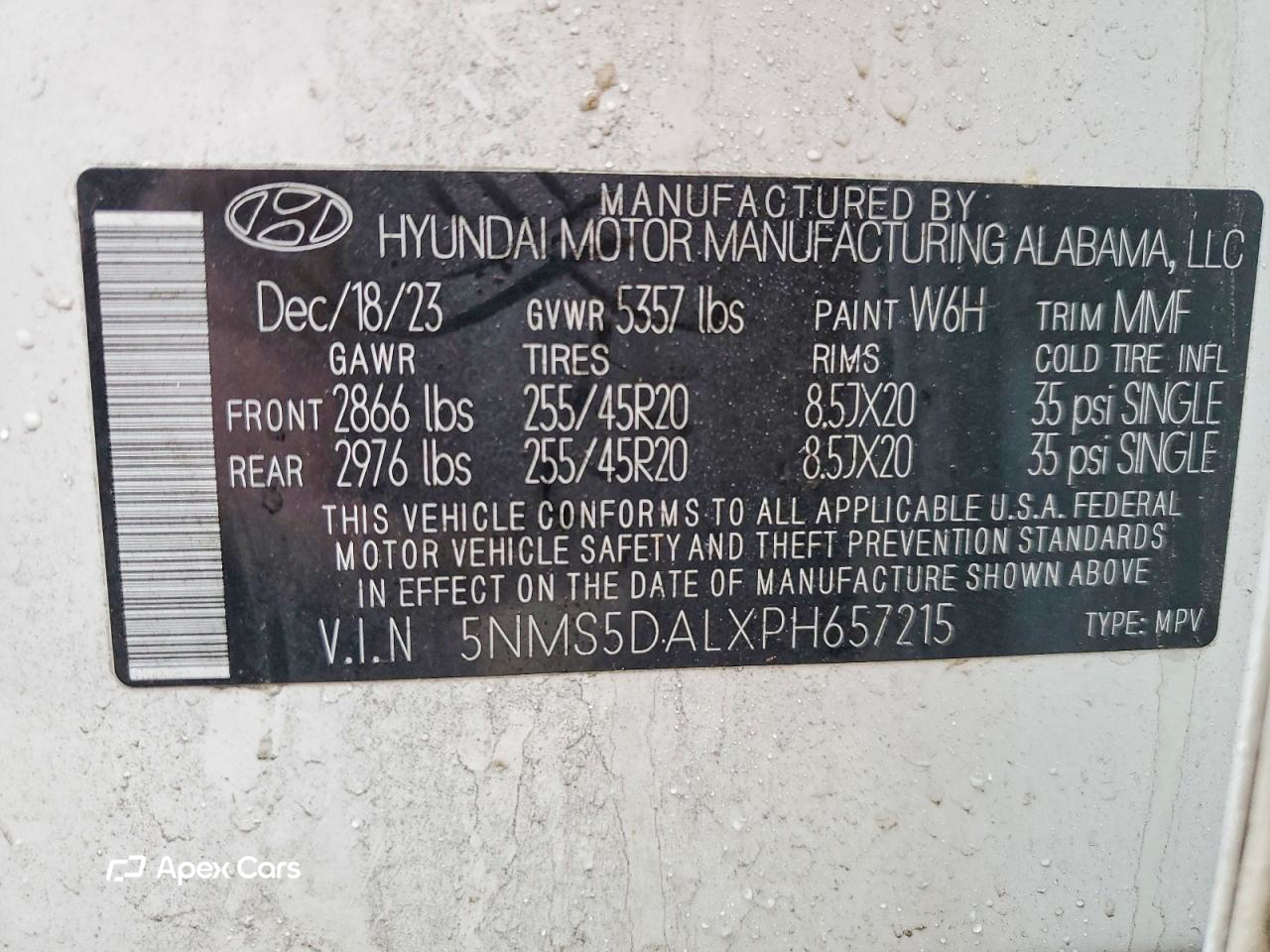 Hyundai Santa Fe 2023
