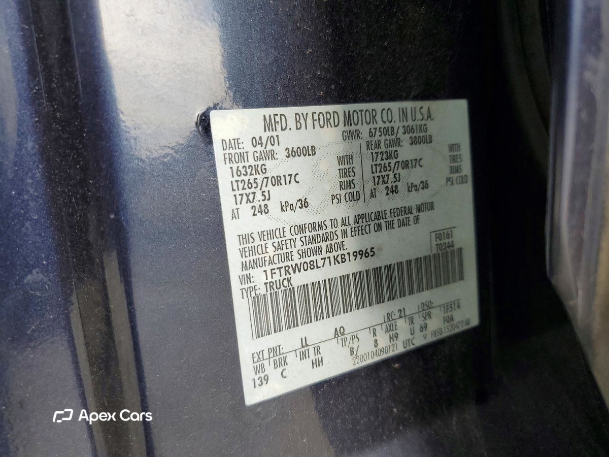 Ford F-150 2001
