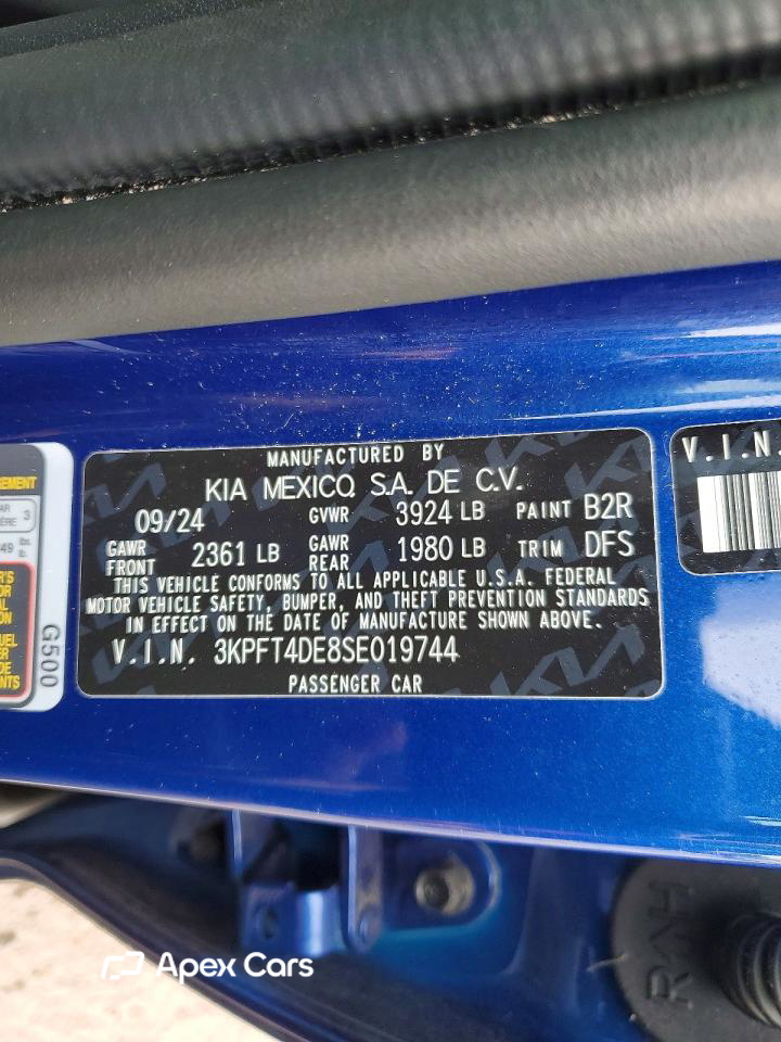 Kia K4 2025