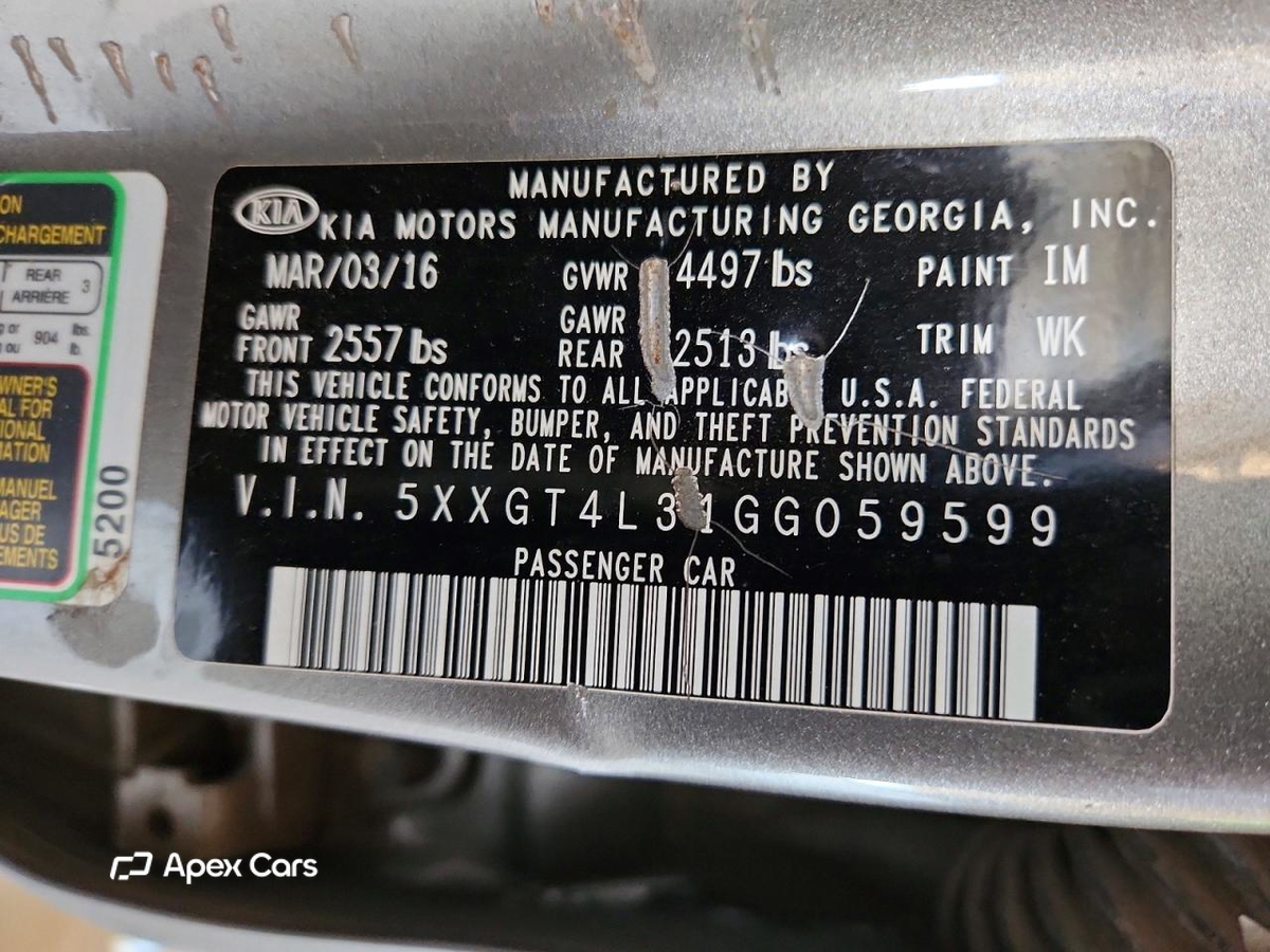 Kia Optima 2016