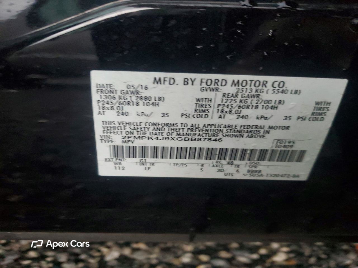 Ford Edge 2016