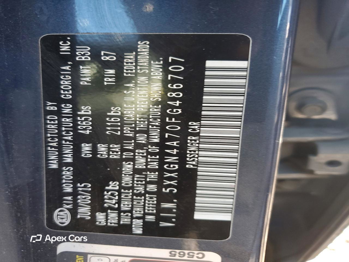 Kia Optima 2015