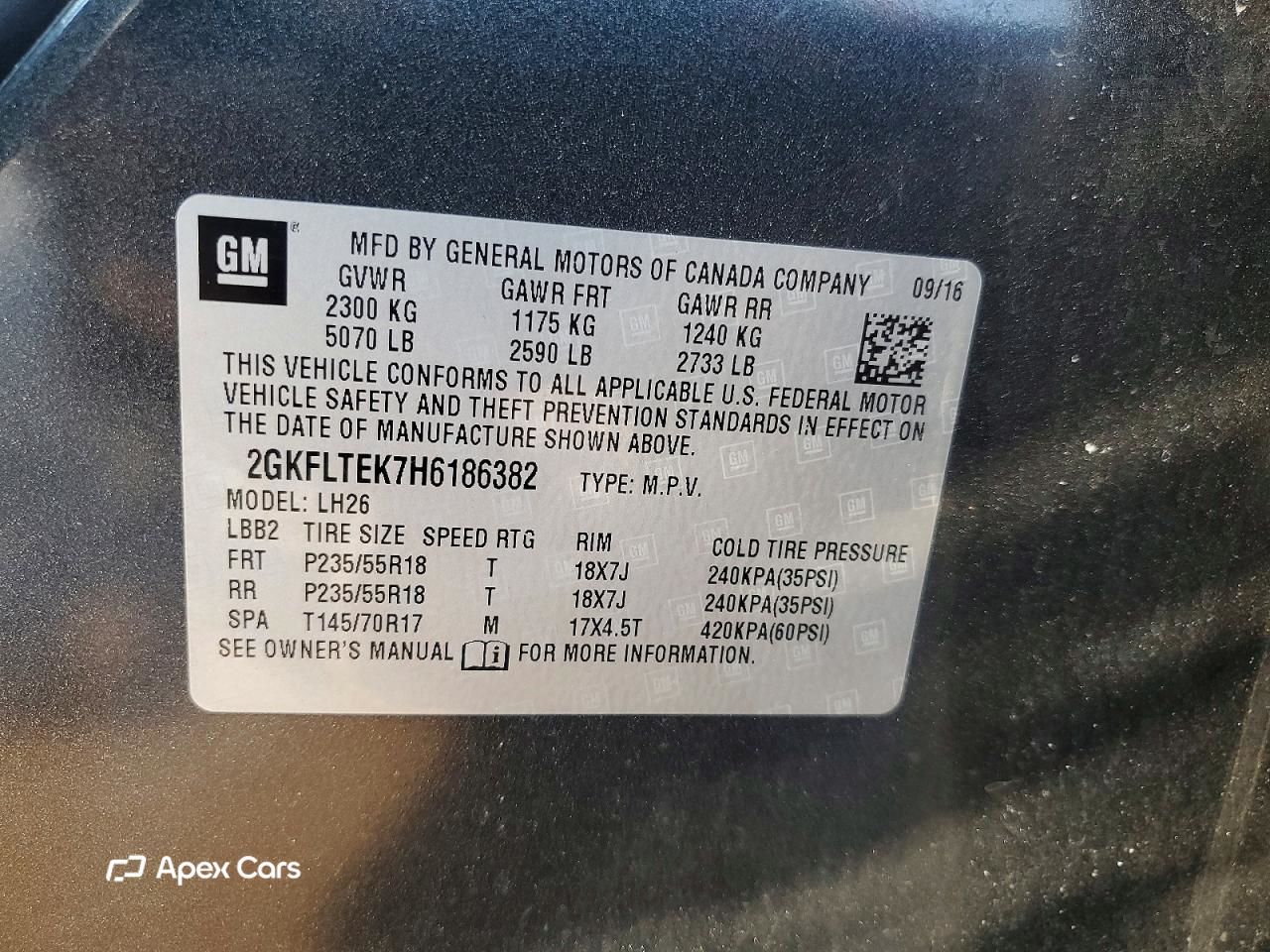 GMC Terrain 2017