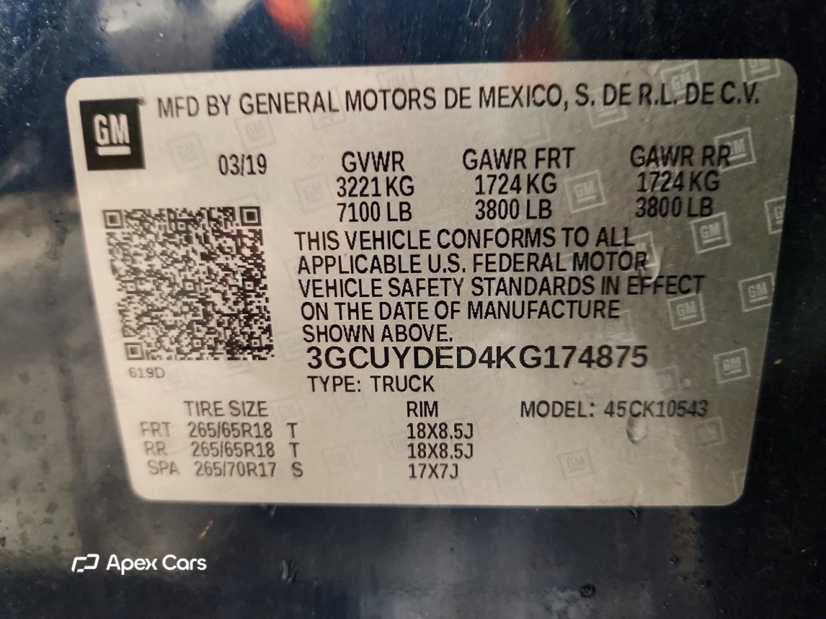 Chevrolet Silverado 2019