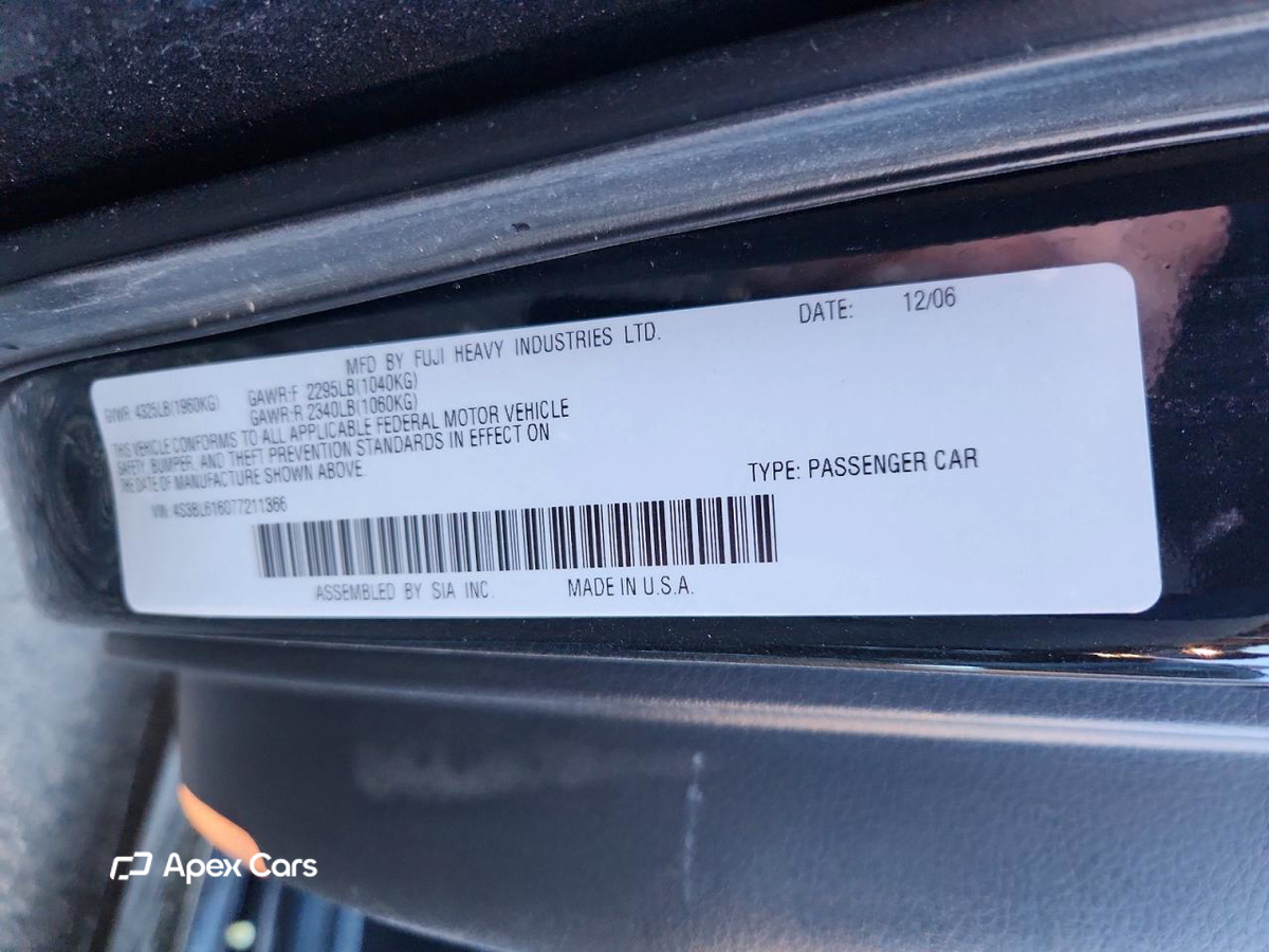 Subaru Legacy 2007