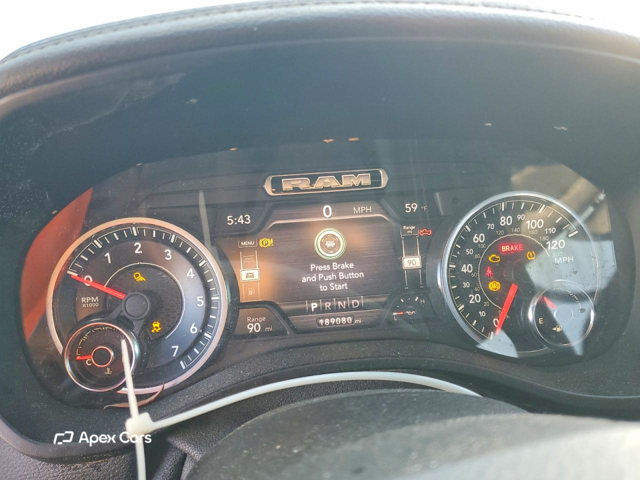 RAM 1500 2019
