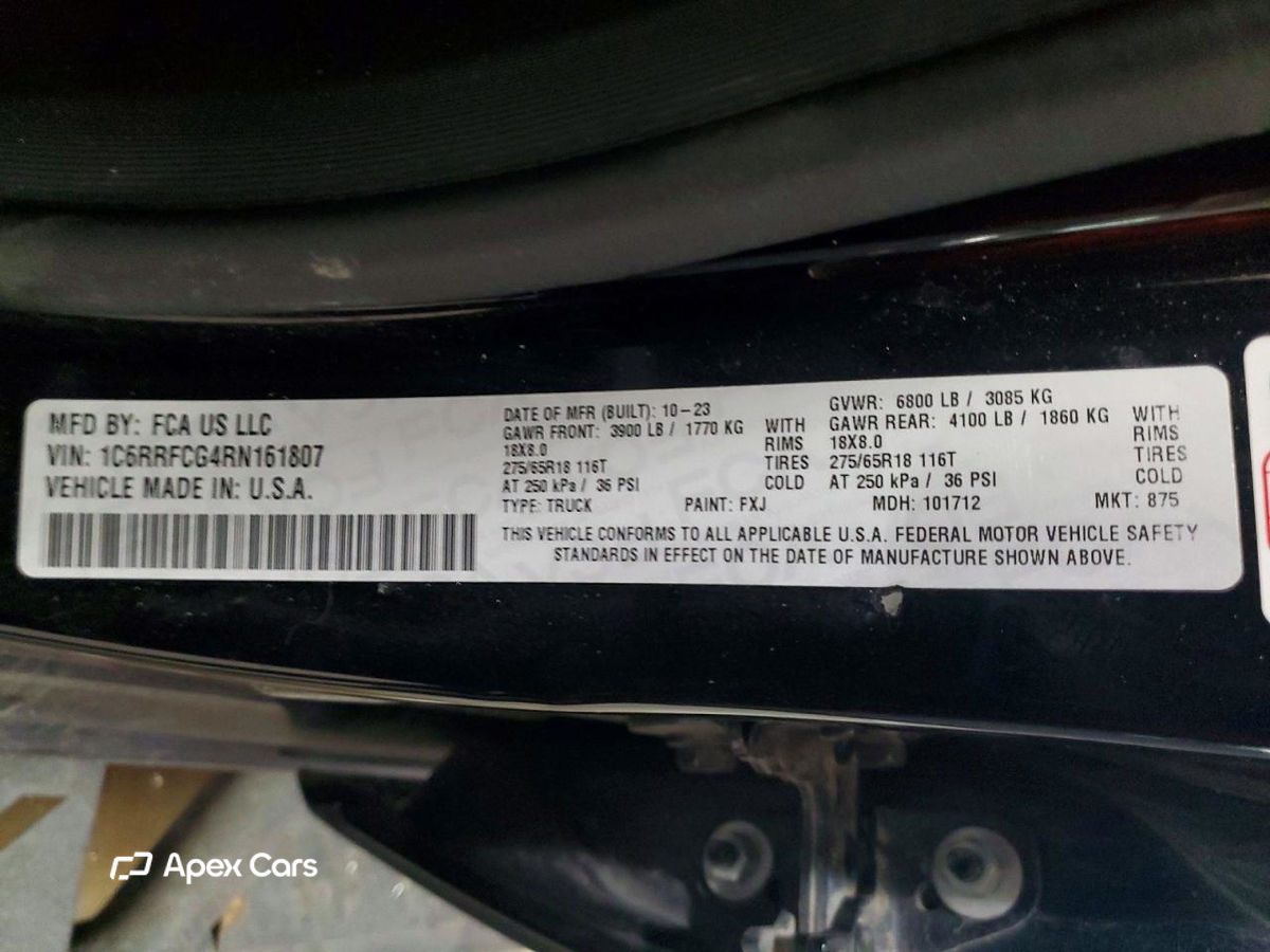 RAM 1500 2024