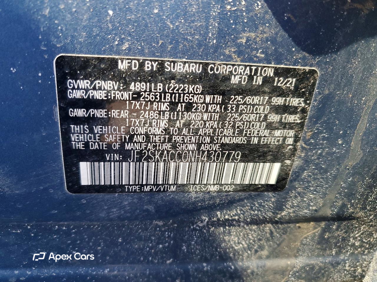 Subaru Forester 2022
