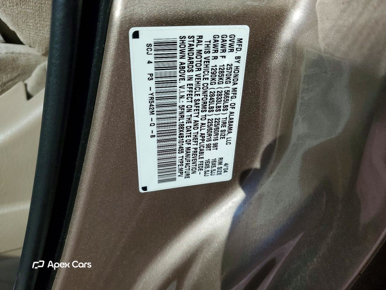 Honda Odyssey 2004