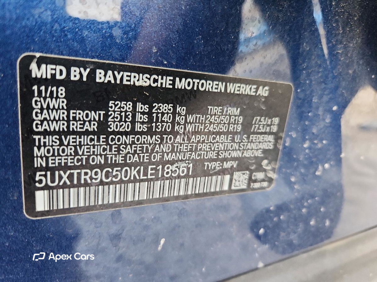 BMW X3 2019