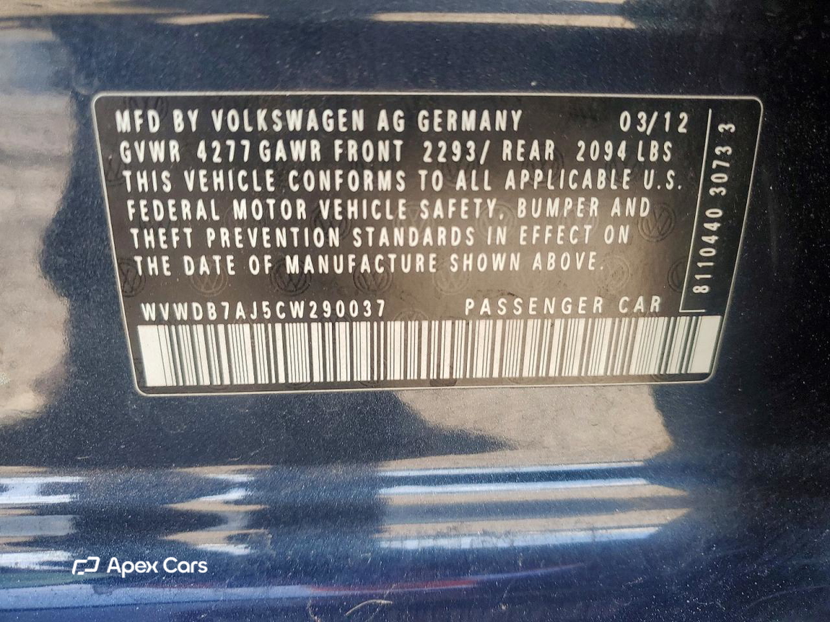 Volkswagen Golf 2012