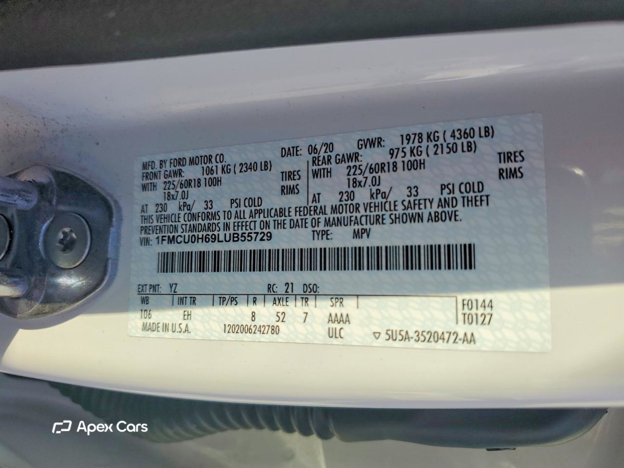 Ford Escape 2020
