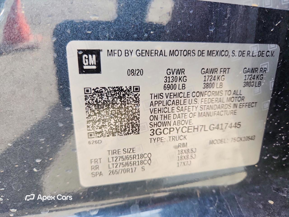 Chevrolet Silverado 2020