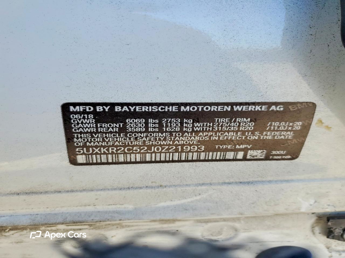 BMW X5 2018