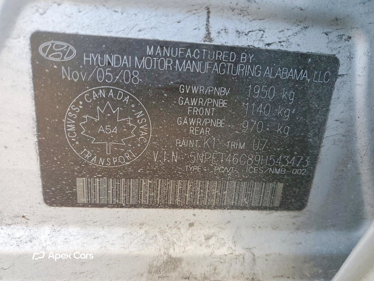 Hyundai Sonata 2009