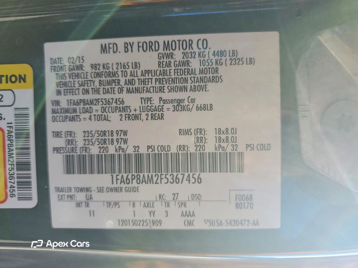 Ford Mustang 2015