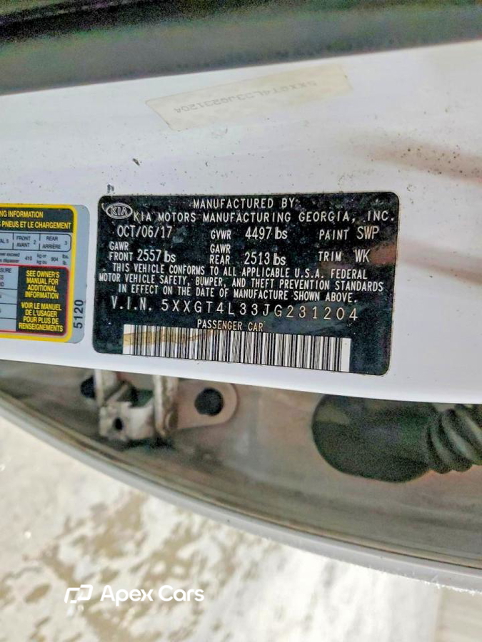 Kia Optima 2018
